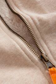 Boden Natural Fun Shaggy-Lined Rabbit Hoodie - Image 3 of 3