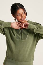 Joules Tia Green Pullover Sweatshirt - Image 5 of 6