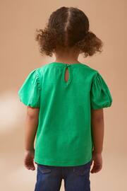 Green Puff Short Sleeve T-Shirt (3mths-7yrs) - Image 3 of 7