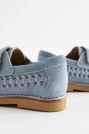 Blue Woven Loafers - Image 4 of 5