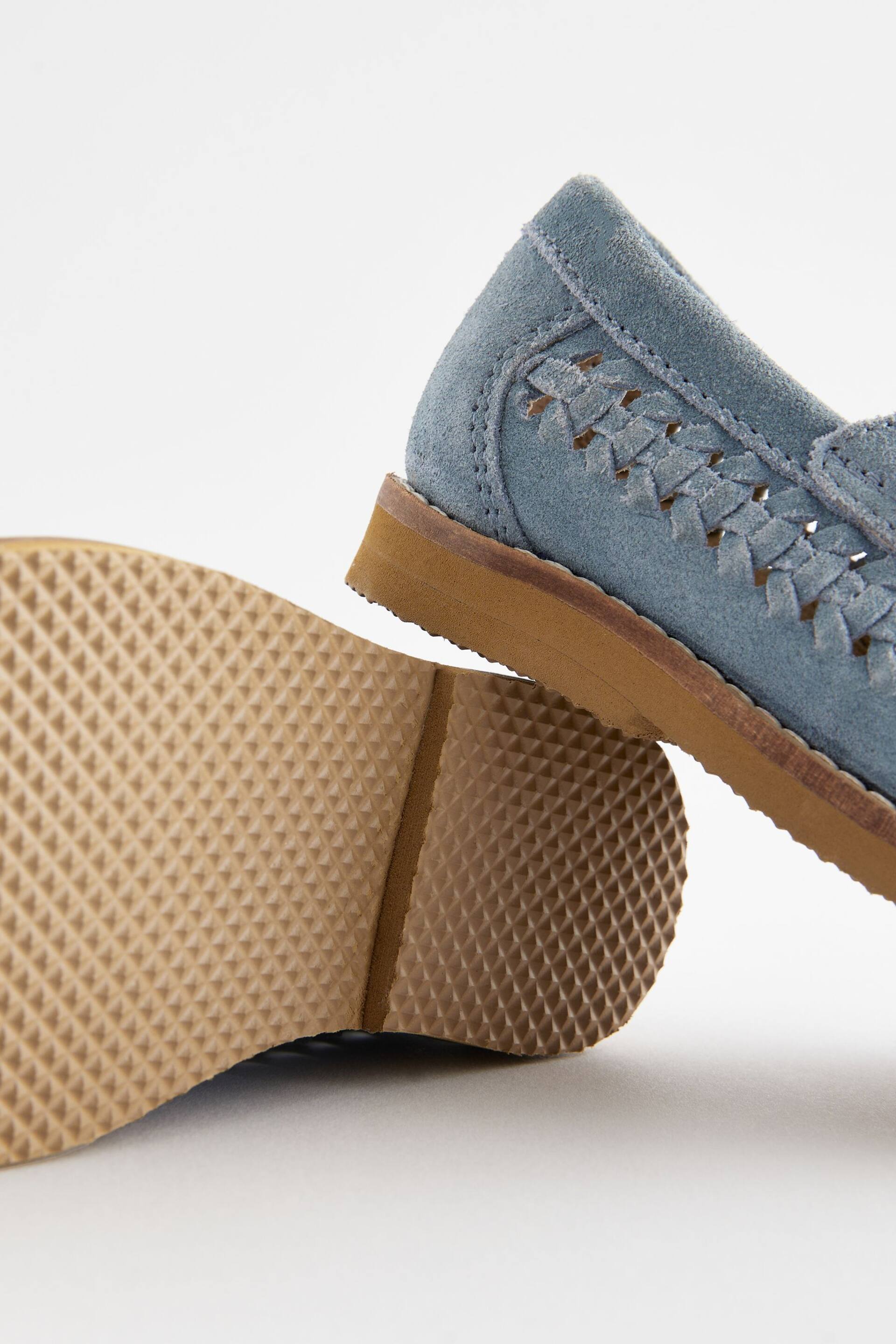 Blue Woven Loafers - Image 5 of 5