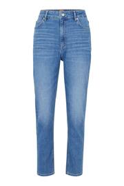 BOSS Blue Ruth Regular Fit High Waisted Stretch Jeans - Image 5 of 5