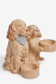 Set of 2 Natural Cooper the Spaniel and Friends Tealight Candle Holder - Image 5 of 5