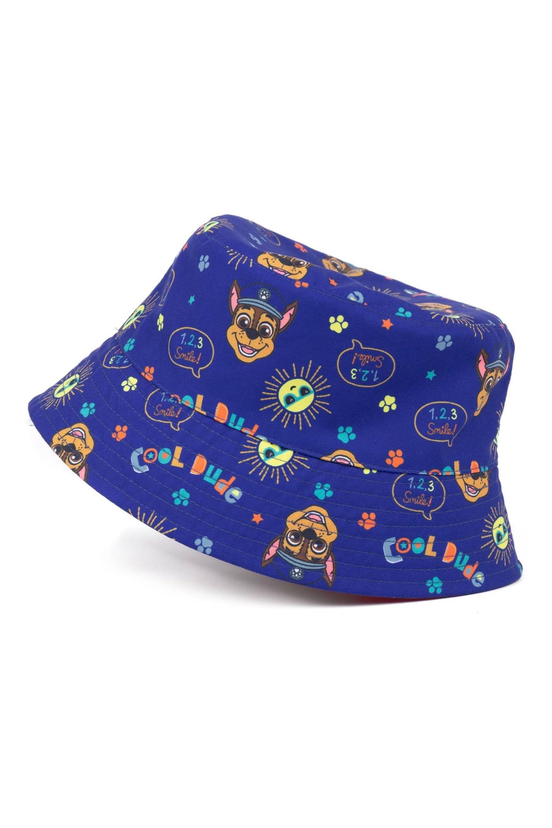 Vanilla Underground Red/Blue Paw Patrol Kids Licensing Reversible Bucket Hat - Image 3 of 5