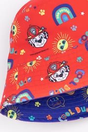 Vanilla Underground Red/Blue Paw Patrol Kids Licensing Reversible Bucket Hat - Image 4 of 5