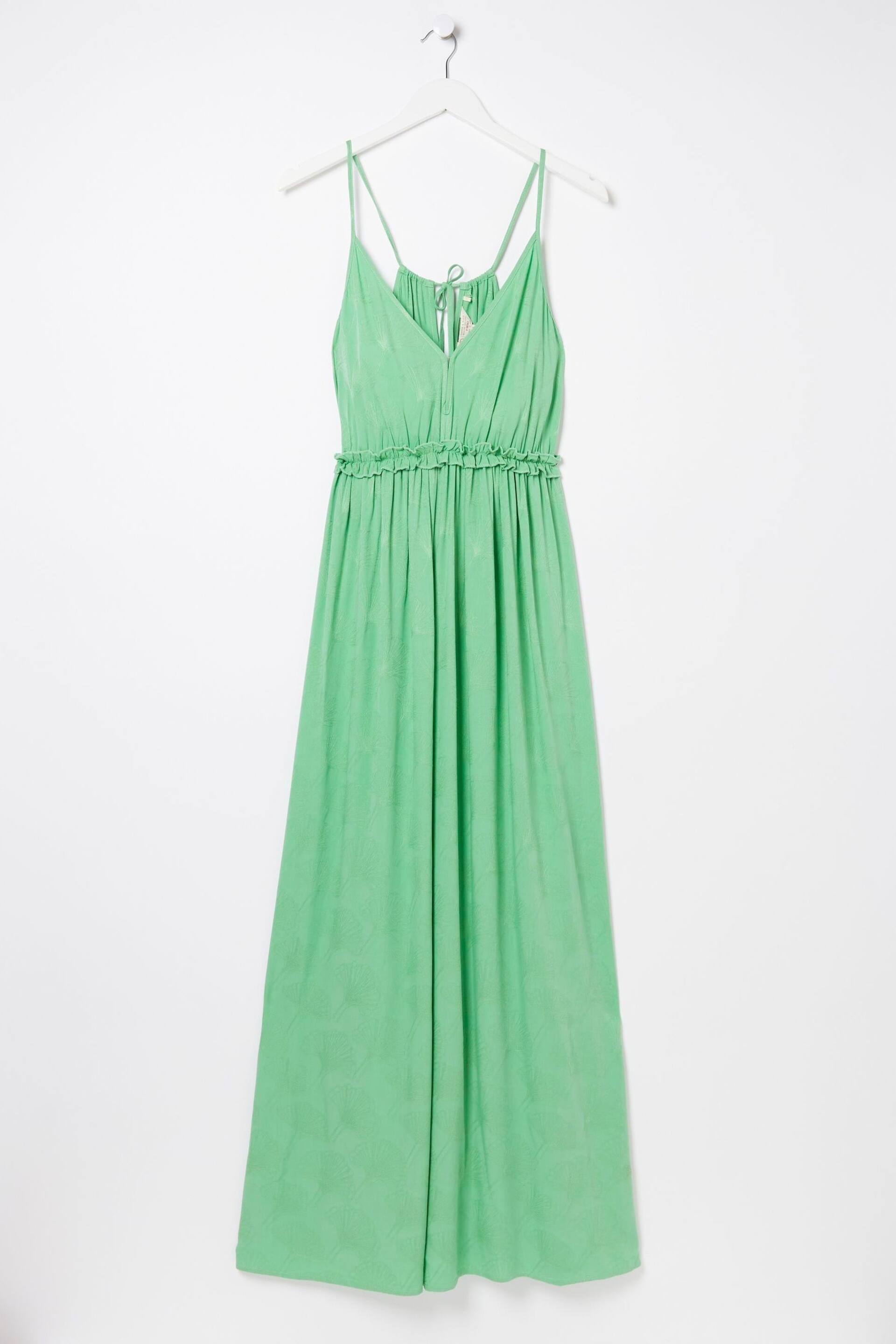 FatFace Green Maxi Dress - Image 7 of 7