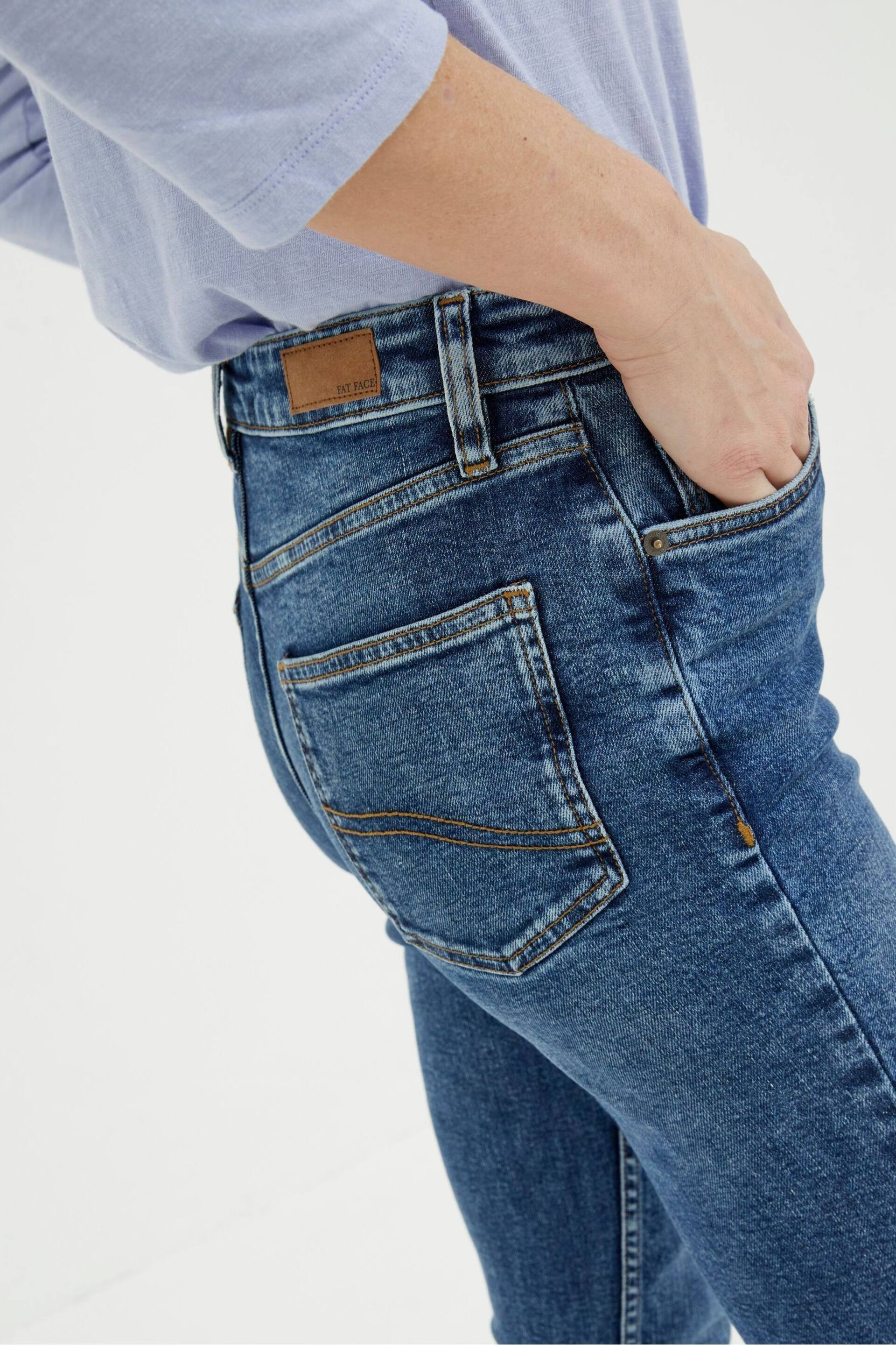 FatFace Blue Sway Slim Jeans - Image 2 of 5