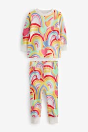 Rainbow 2 Pack Printed Long Sleeve Pyjamas (9mths-8yrs) - Image 12 of 16