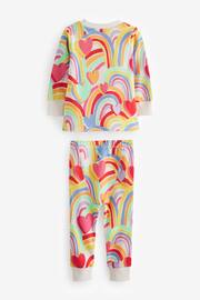 Rainbow 2 Pack Printed Long Sleeve Pyjamas (9mths-8yrs) - Image 16 of 16