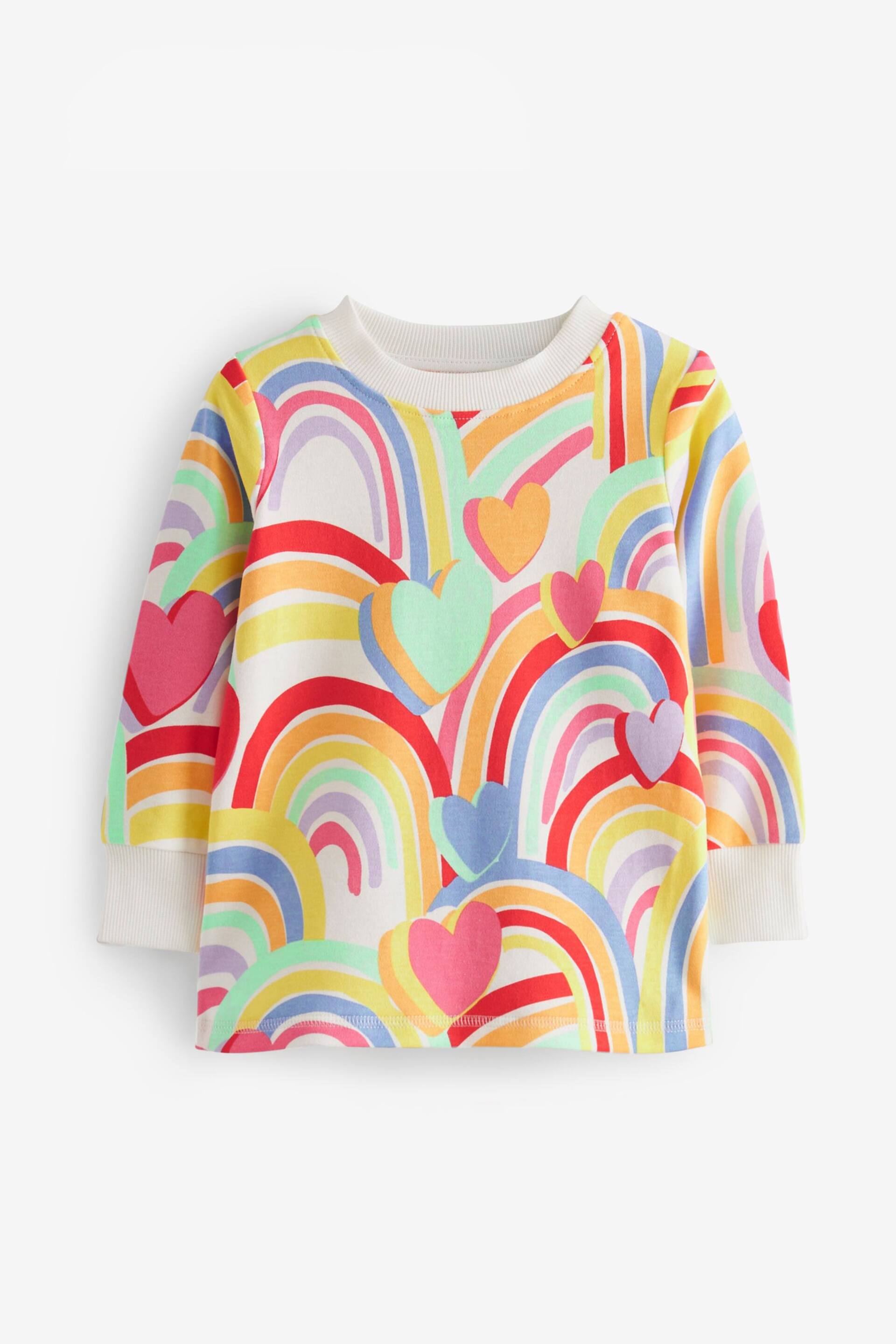 Rainbow 2 Pack Printed Long Sleeve Pyjamas (9mths-8yrs) - Image 8 of 16