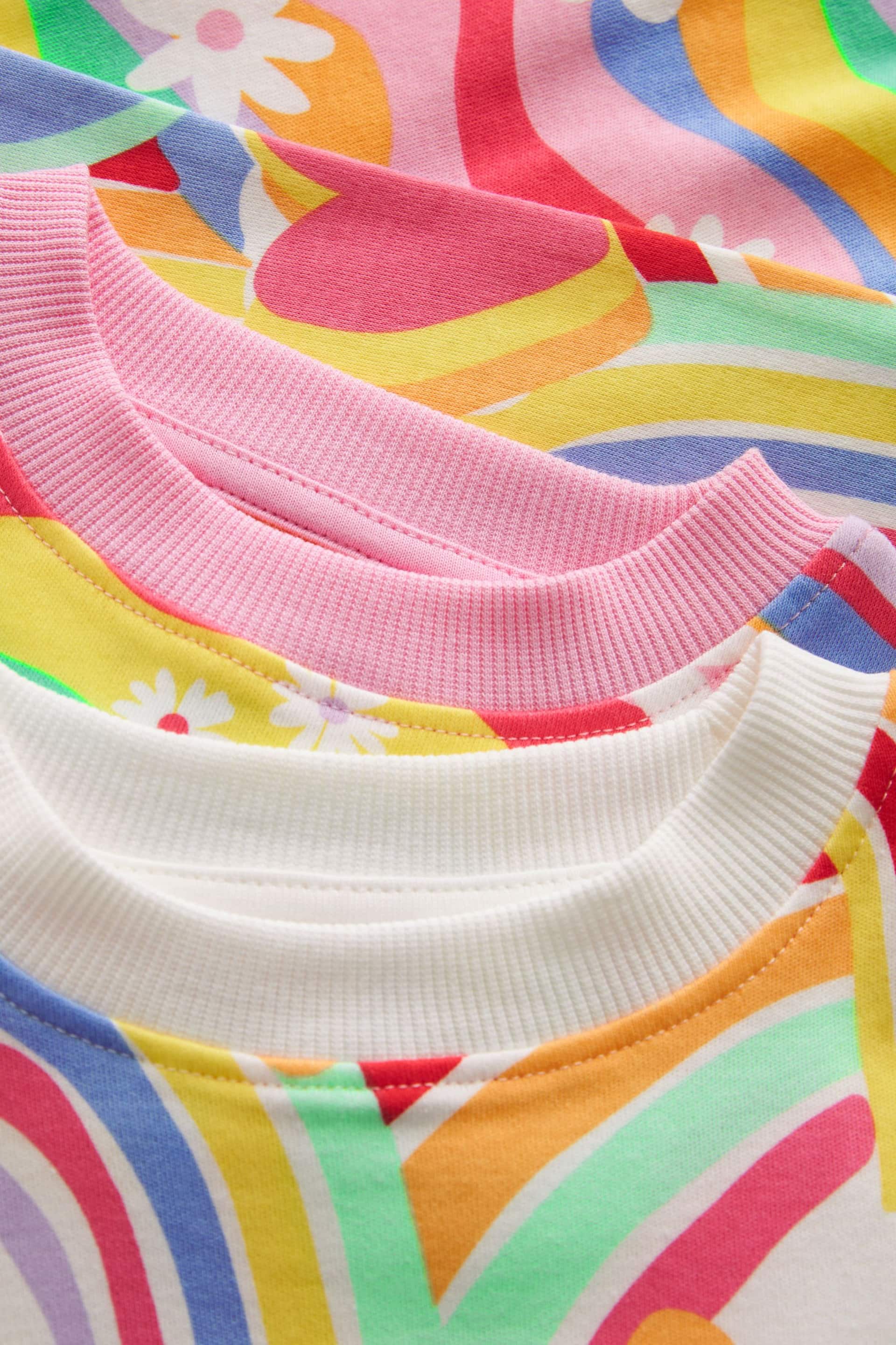 Rainbow 2 Pack Printed Long Sleeve Pyjamas (9mths-8yrs) - Image 9 of 16