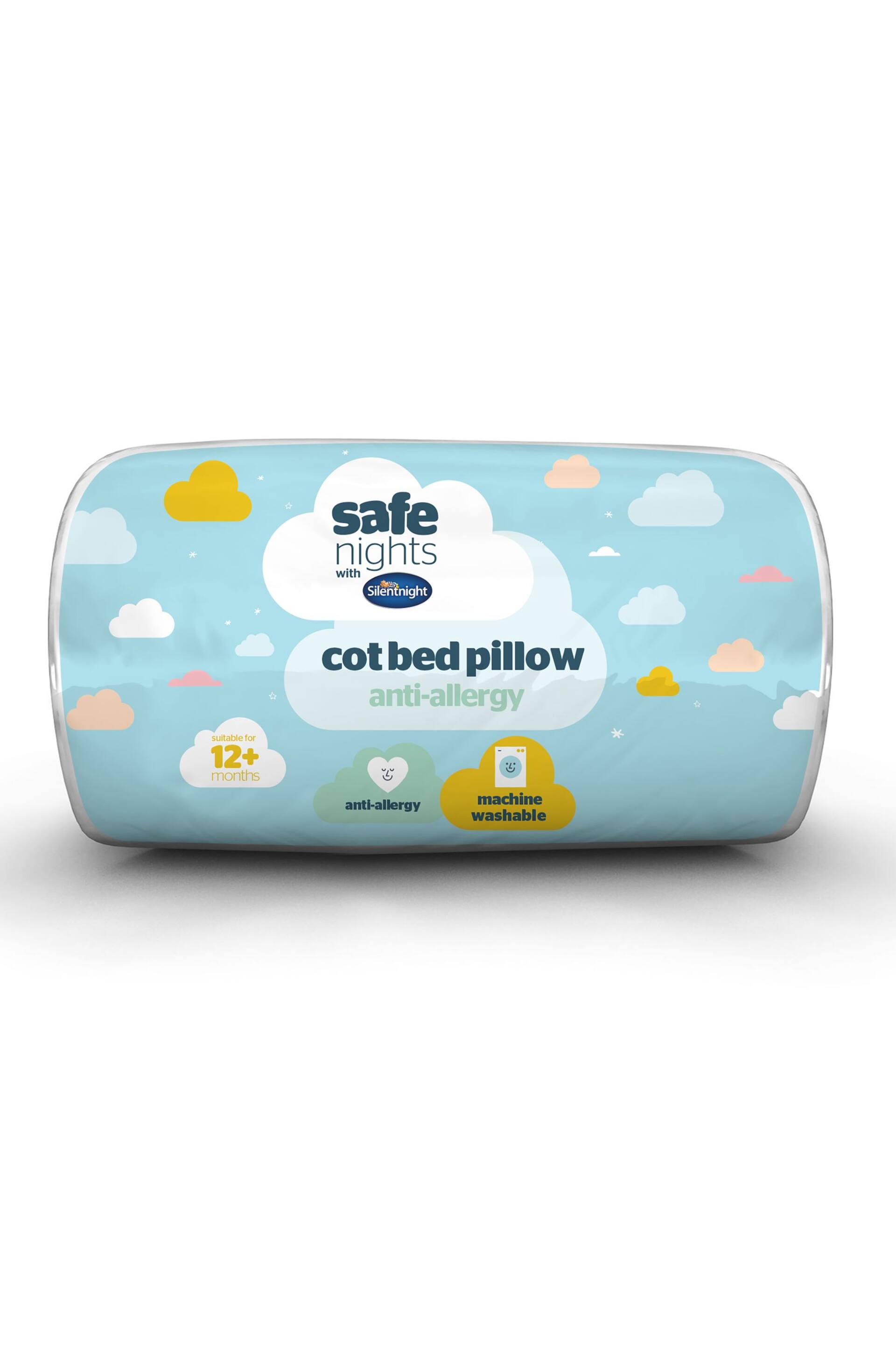 Silentnight Safe Nights Anti-Allergy Cot Bed Pillow - Image 11 of 11
