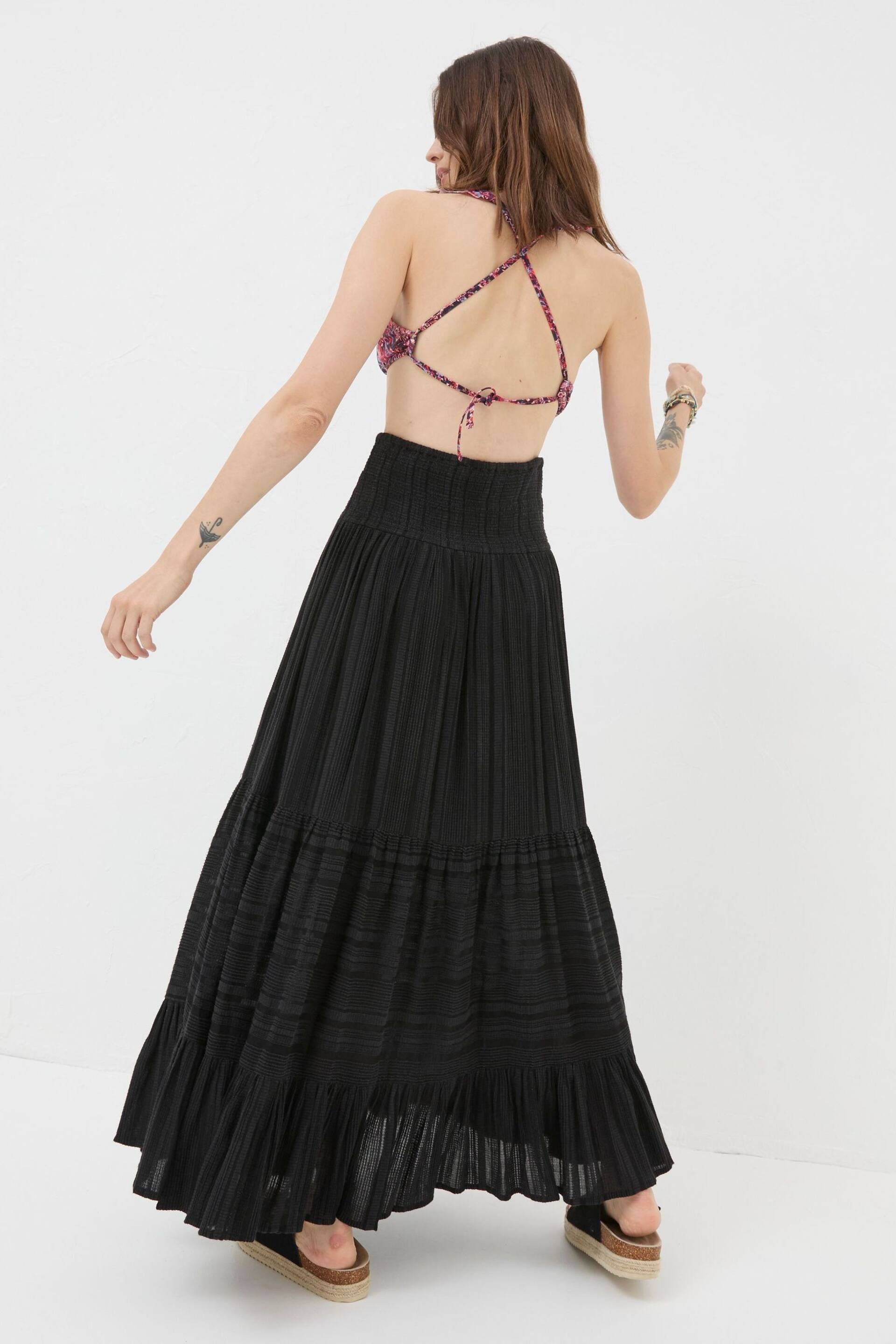 FatFace Black Rhea Beach Maxi Skirt - Image 2 of 5