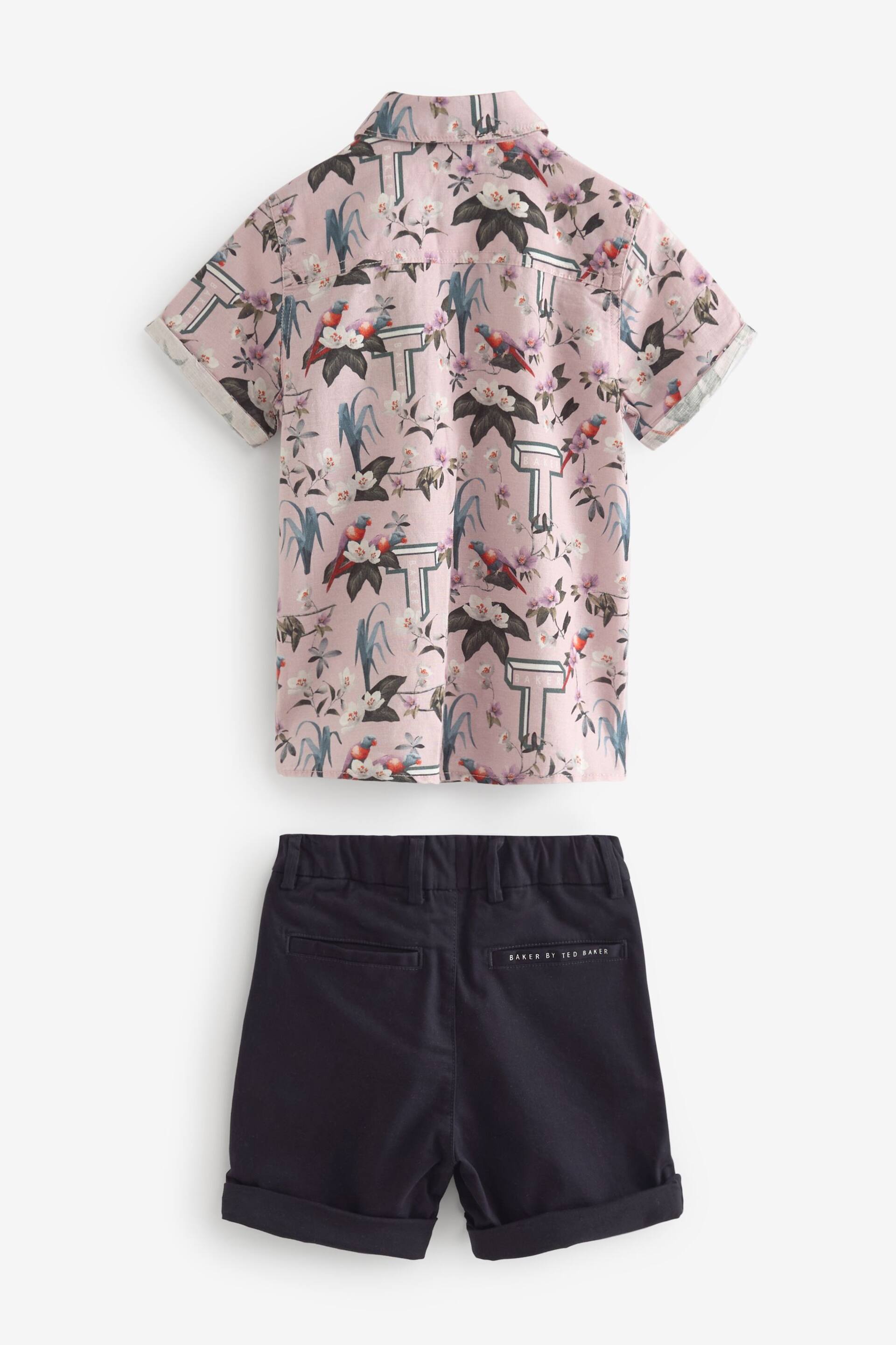 Baker by Ted Baker Shirt And Shorts Set - Image 6 of 8