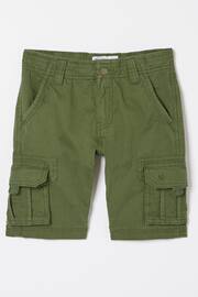 FatFace Green Lulworth Cargo Shorts - Image 5 of 5