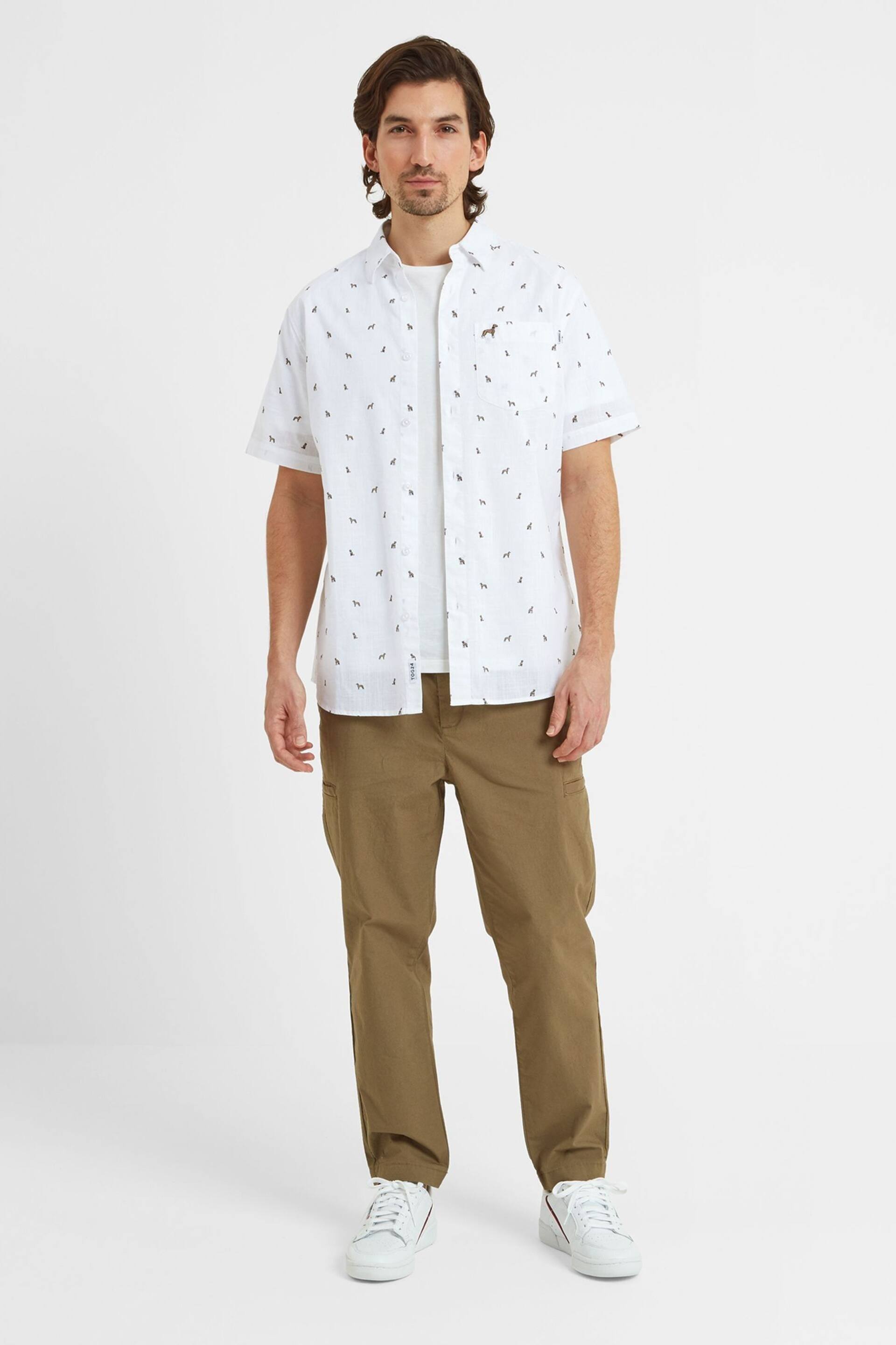 Tog 24 White Short Sleeve Floyd Shirt - Image 3 of 7