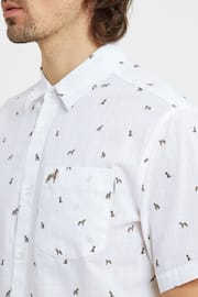 Tog 24 White Short Sleeve Floyd Shirt - Image 6 of 7