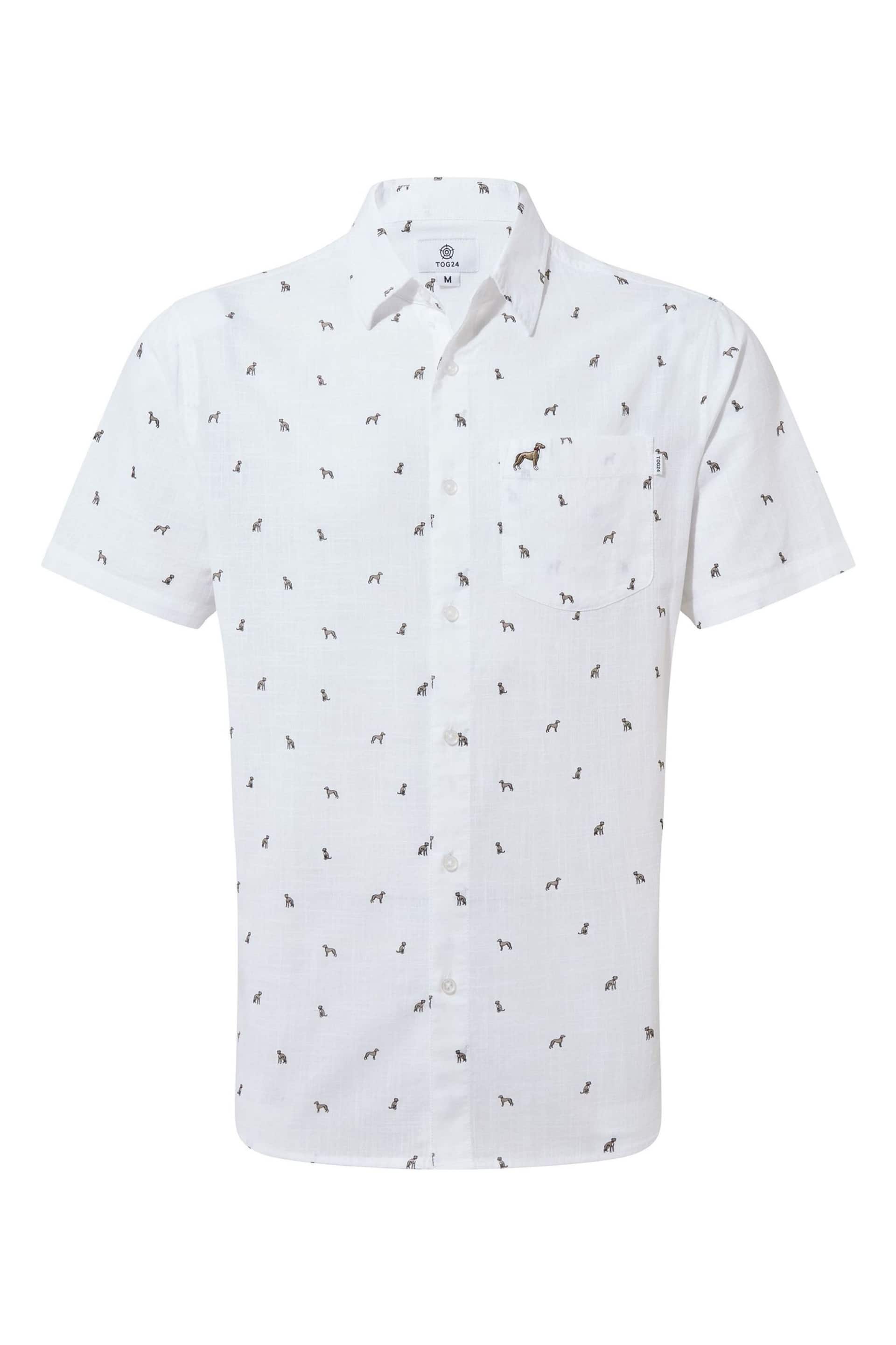 Tog 24 White Short Sleeve Floyd Shirt - Image 7 of 7