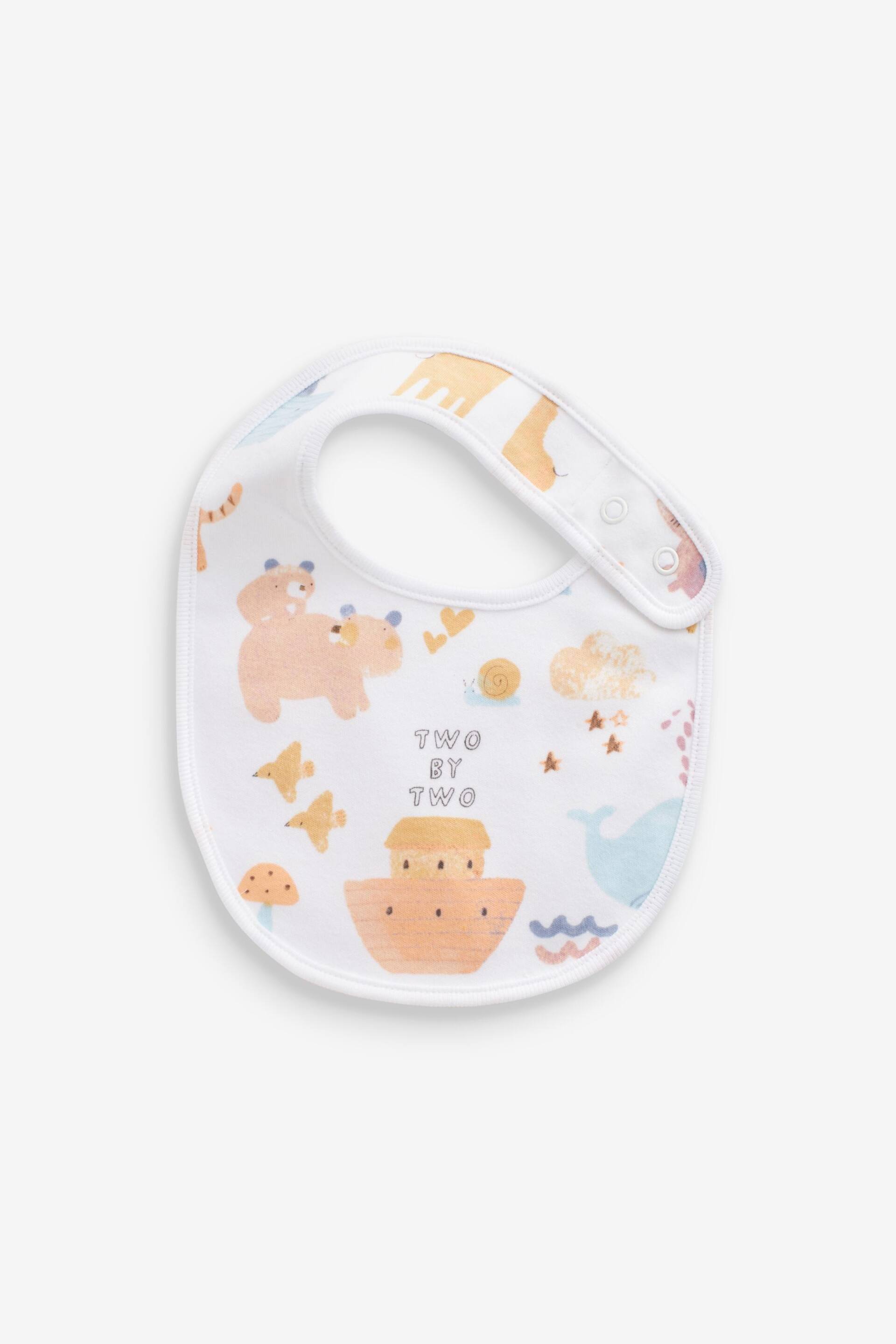 Animal Character Regular Bibs 5 Pack - Image 5 of 7