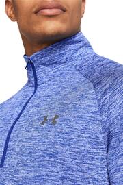 Under Armour Bright Blue Under Armour Bright Blue Tech 2.0 1/2 Zip Top - Image 3 of 6