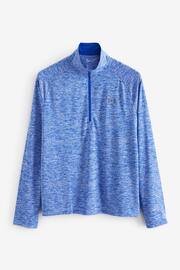 Under Armour Bright Blue Under Armour Bright Blue Tech 2.0 1/2 Zip Top - Image 6 of 6