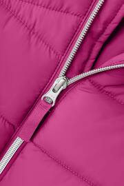 Name It Pink Zip Up Padded Jacket - Image 4 of 4