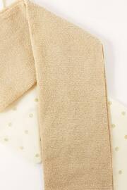 Monsoon Gold Baby Sparkle Tights 2 Pack - Image 3 of 3
