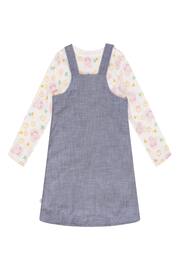 Brand Threads Pink Peppa Pig Cotton Pinafore Dress & T-Shirt - Image 2 of 4