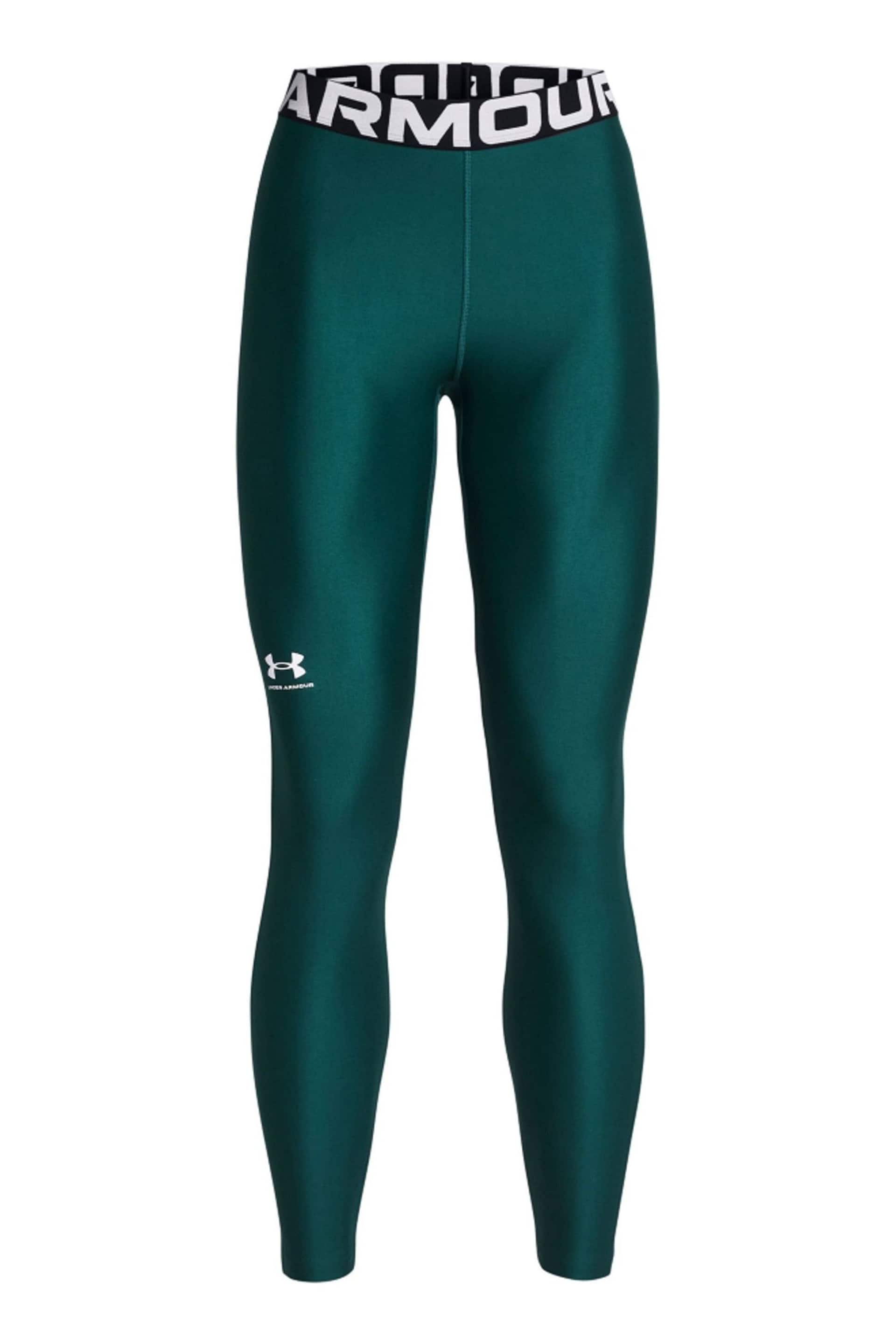 Under Armour Green Womens Heat Gear Authentics Leggings - Image 7 of 8