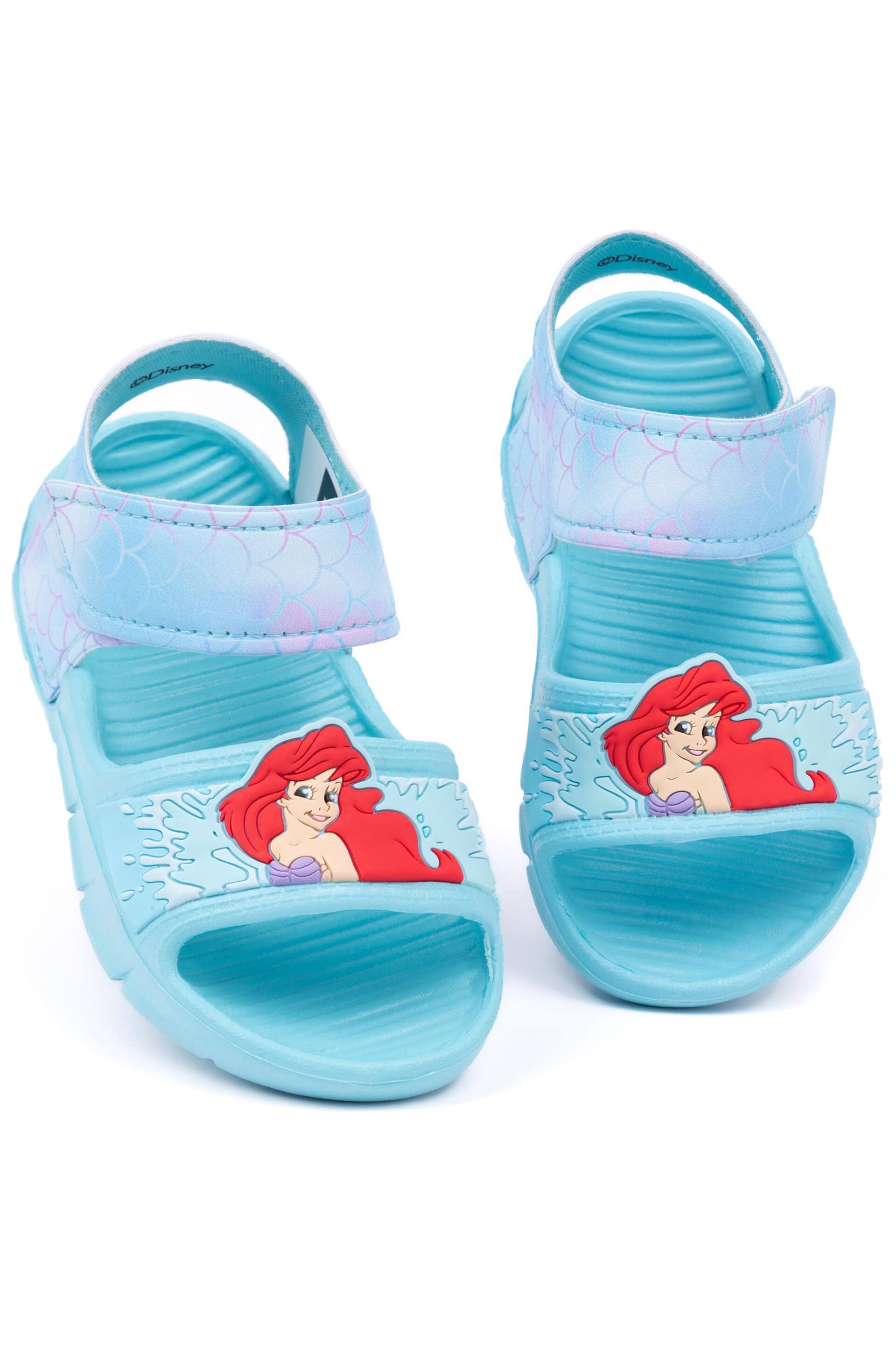 Vanilla Underground Blue Girls Little Mermaid Disney Sandals - Image 1 of 5