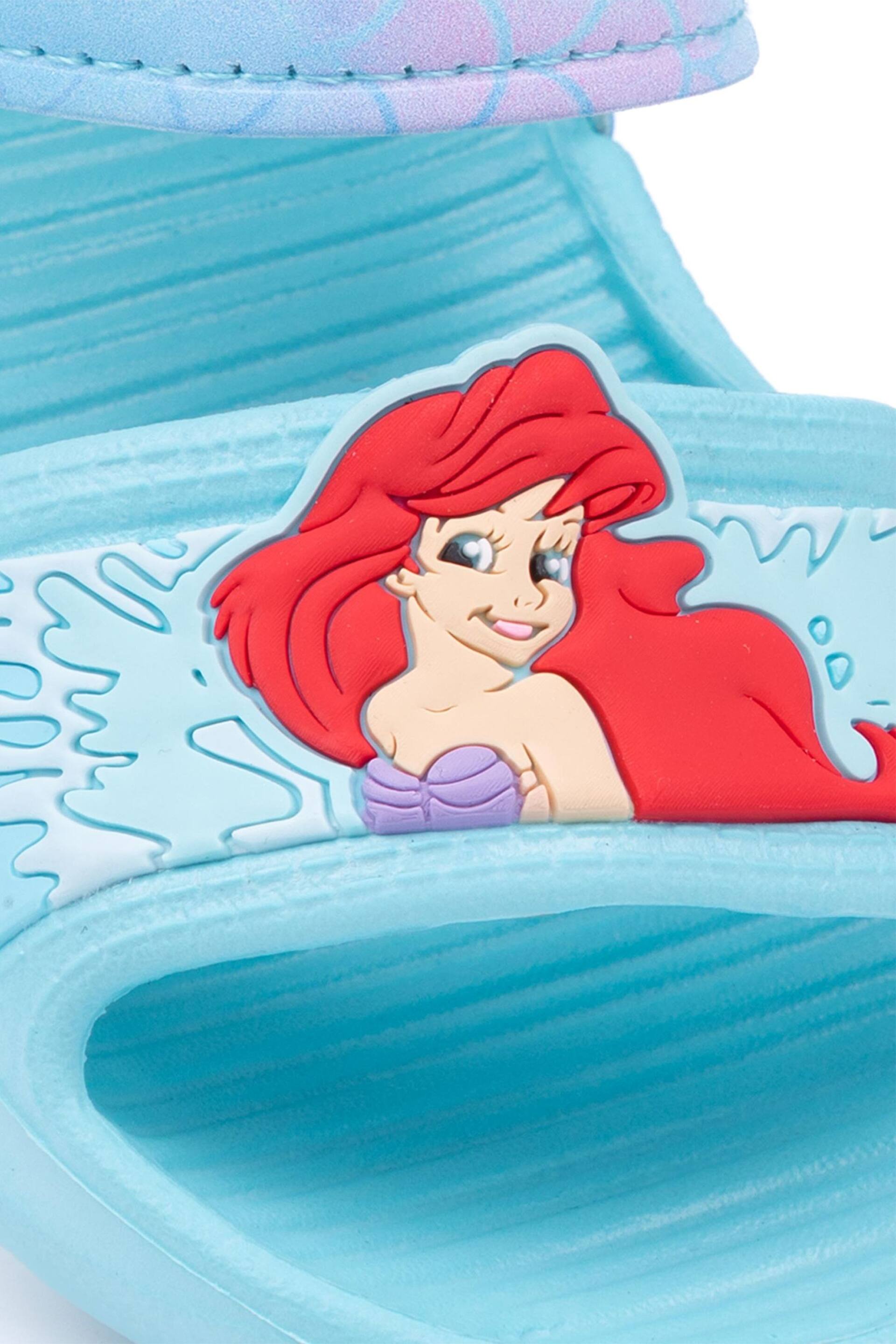 Vanilla Underground Blue Girls Little Mermaid Disney Sandals - Image 5 of 5