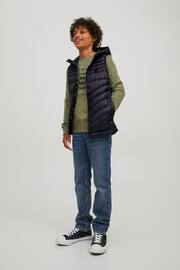 Padded Hooded Gilet - Image 3 of 6
