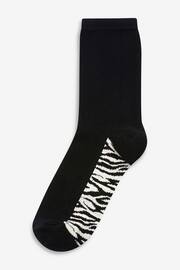 Neutral Animal Footbed Ankle Socks 5 Pack - Image 6 of 6