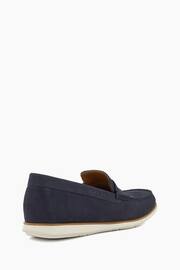 Dune London Blue Berkly Sole Loafers - Image 5 of 6