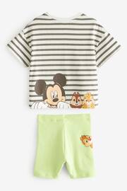 Black/White Minnie Mouse Cycle Shorts and T-Shirt Set (3mths-7yrs) - Image 6 of 7