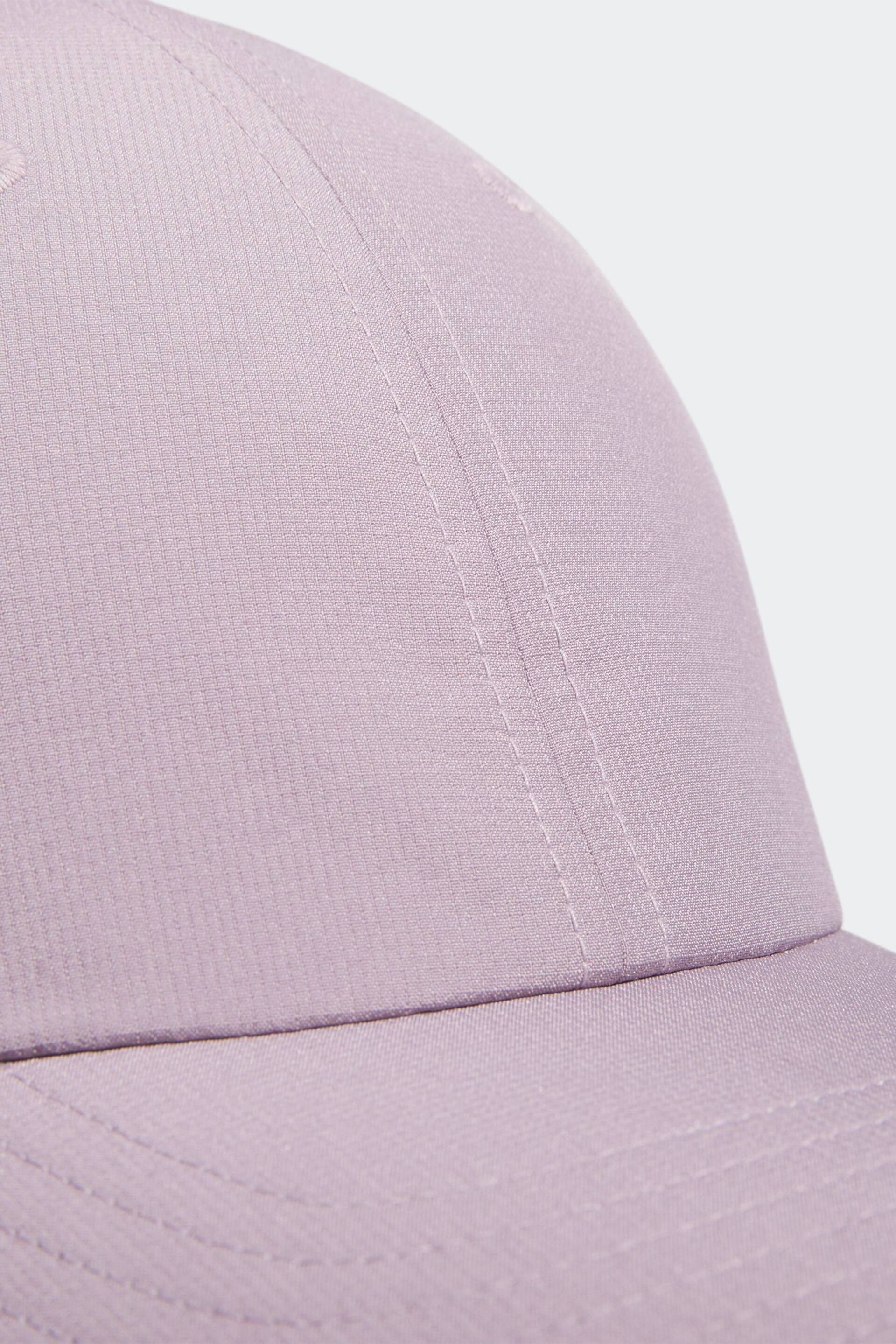 adidas Golf Purple Performance Crested Cap - Image 3 of 4