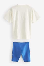 Blue/White Hot Wheels License Short Pyjamas (3-16yrs) - Image 6 of 7