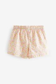 Pink Floral Print Pull-On Shorts (3mths-7yrs) - Image 6 of 7