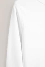 White Long Sleeve Thermal Tops 2 Pack (2-16yrs) - Image 4 of 4
