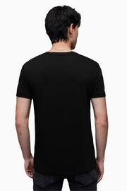 AllSaints Black Tonic Crew T-Shirt - Image 2 of 5