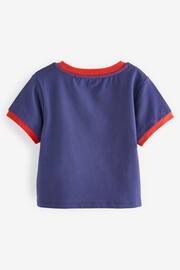 Blue Italia Football Boxy T-Shirt (3-16yrs) - Image 6 of 7