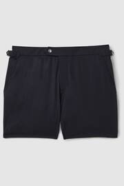 Reiss Navy Sun Side Adjuster Swim Shorts - Image 2 of 5
