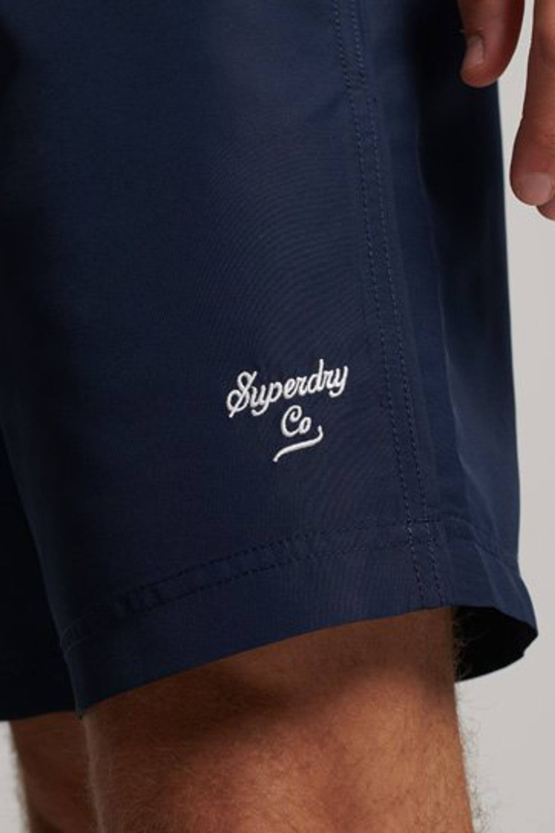 Superdry Blue Polo Swim Shorts - Image 6 of 6