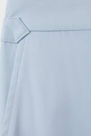 Reiss Soft Blue Sun Side Adjuster Swim Shorts - Image 6 of 6