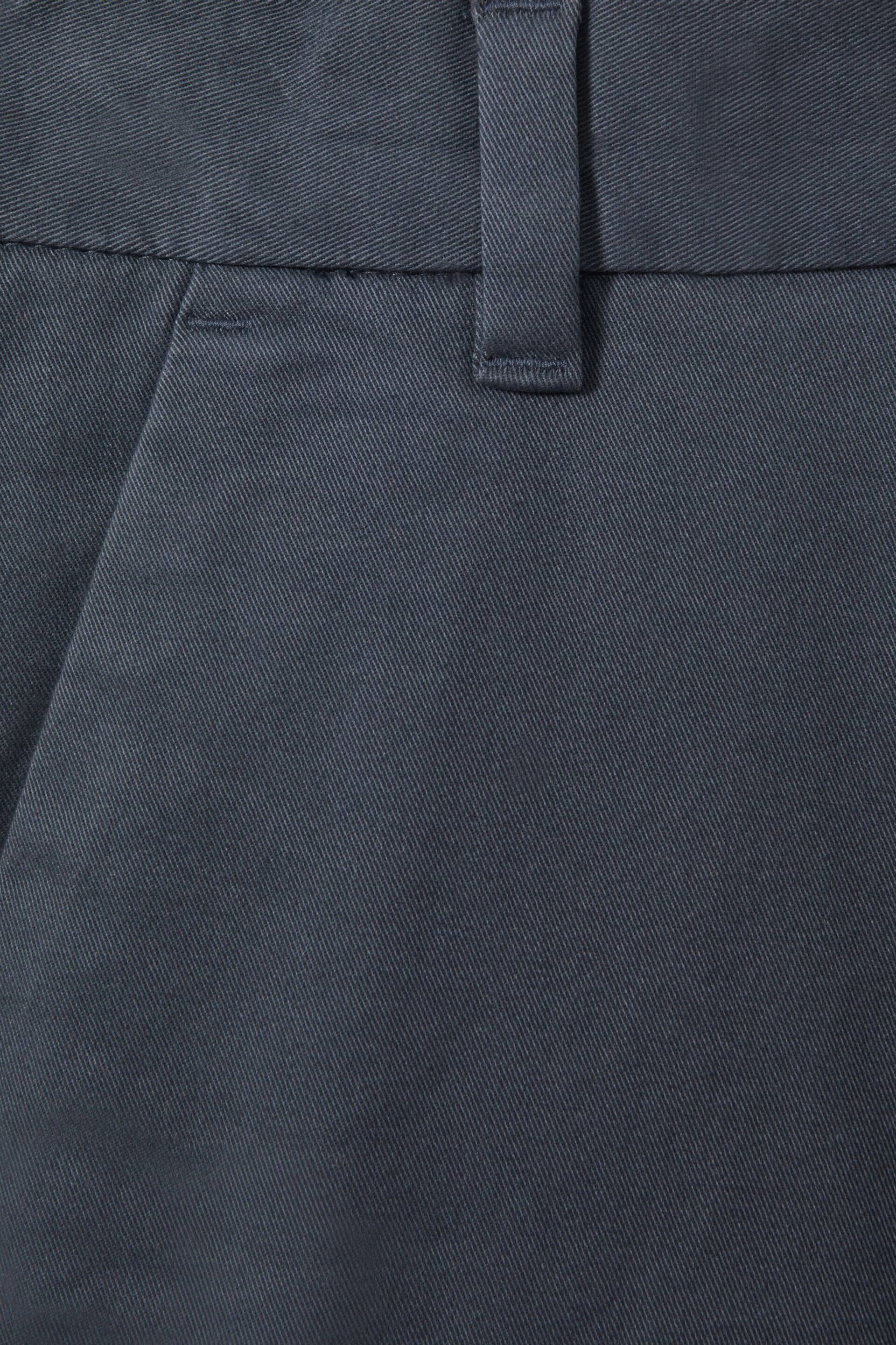 Reiss Airforce Blue Wicket Junior Casual Chino Shorts - Image 4 of 4