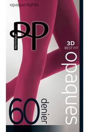 Pretty Polly 2 Pack 60 Denier Opaques Coloured Tights - Image 3 of 6
