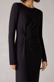 RO&Zo Petite Twist Detail Jersey Dress - Image 4 of 5