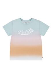 Levi's® Pink Tye Dye Ombre Logo T-Shirt - Image 1 of 4