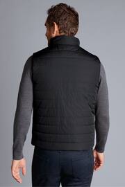 Charles Tyrwhitt Black Quilted Gilet - Image 2 of 5