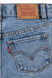 Levi's® Blue Light Mom Denim Shorts With Roll Cuff - Image 7 of 8